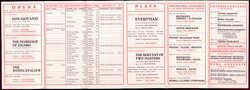 Salzburger Festspiele 1946, Titel in Vorlageform: Salzburg Festivals 1946, Verweis auf Stücktitel: Don Giovanni, Verweis auf Stücktitel: Figaros Hochzeit, Verweis auf Stücktitel: Der Rosenkavalier, Verweis auf Stücktitel: Jedermann, Verweis auf Stücktitel: Der Diener zweier Herren