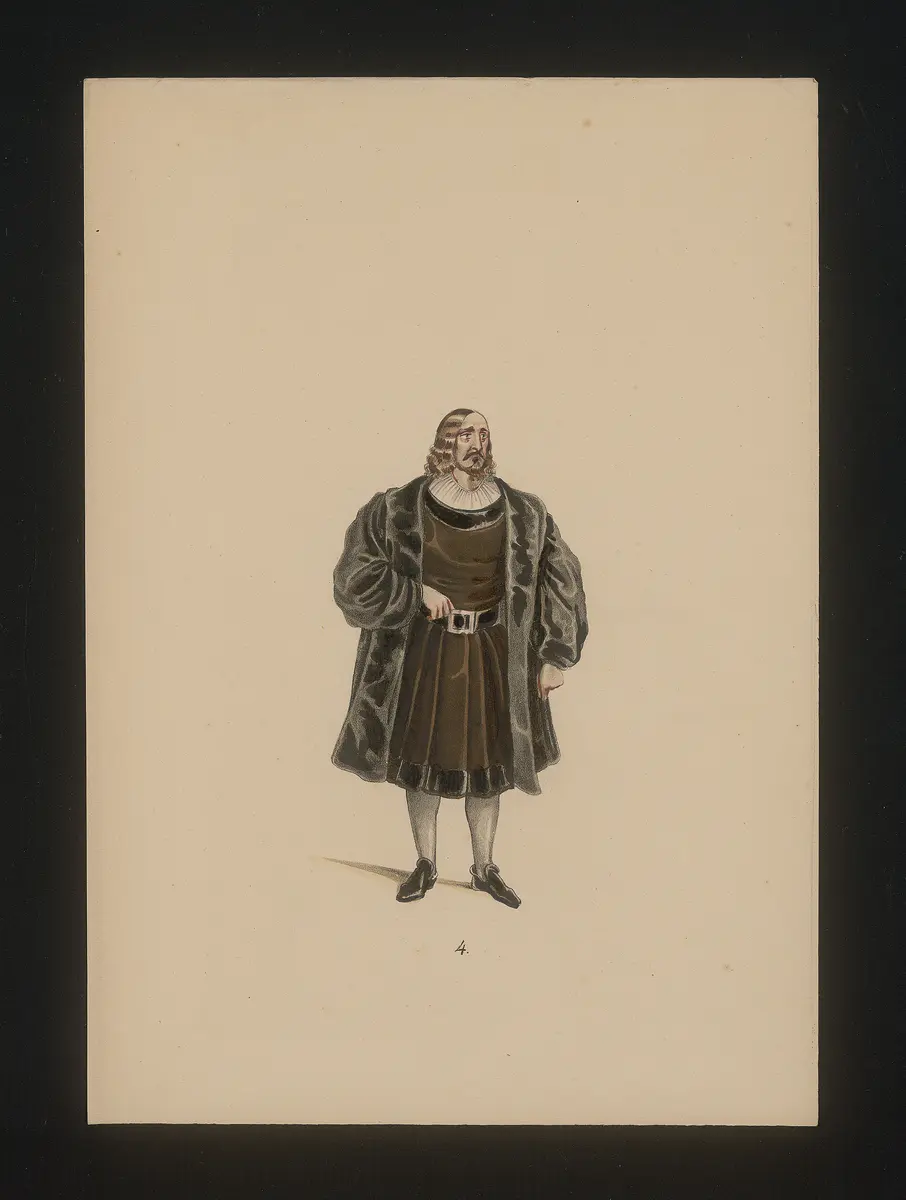 Lucia di Lammermoor, Titel der Serie: Neue Costume-Sammlung verschiedener Zeiten und Nationen