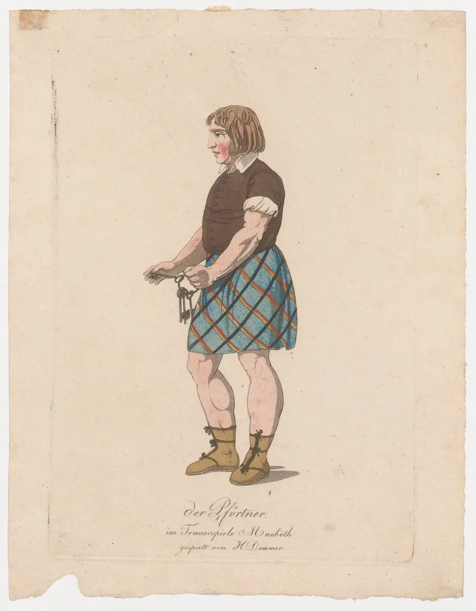 Friedrich Demmer, Verweis auf Stücktitel: Macbeth
