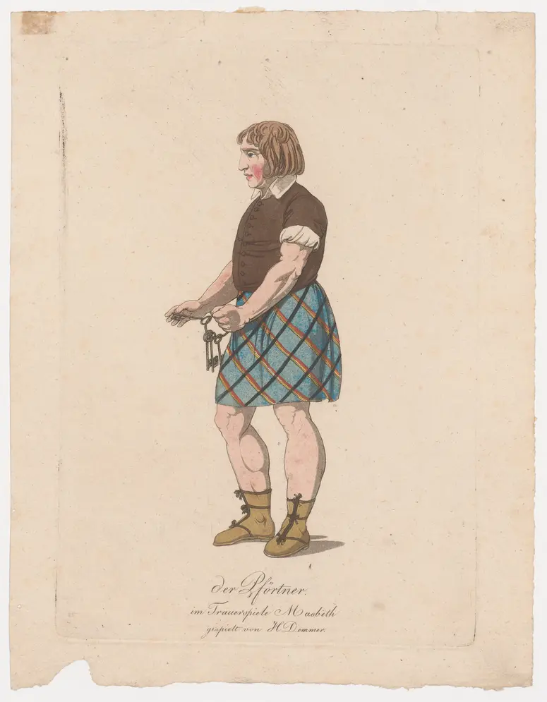 Friedrich Demmer, Verweis auf Stücktitel: Macbeth