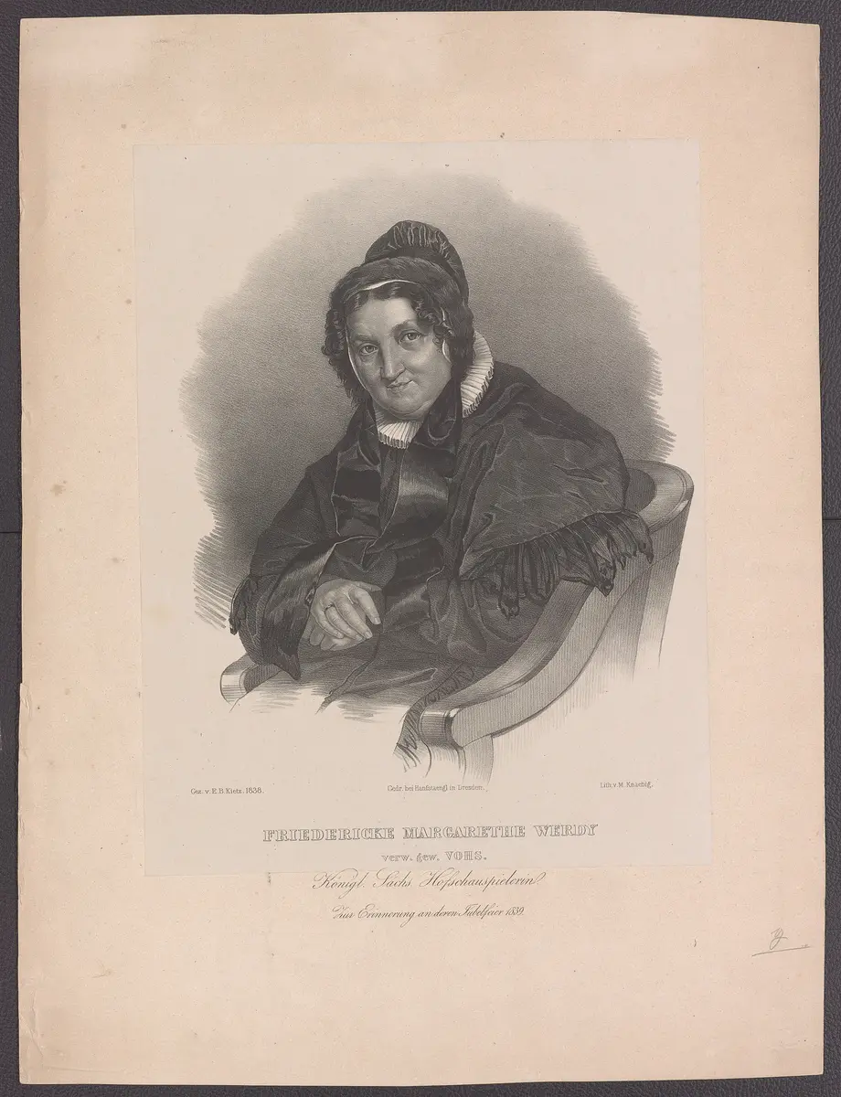 Friedricke Margarethe Werdy, Verweis auf Stücktitel: Hermann und Dorothea