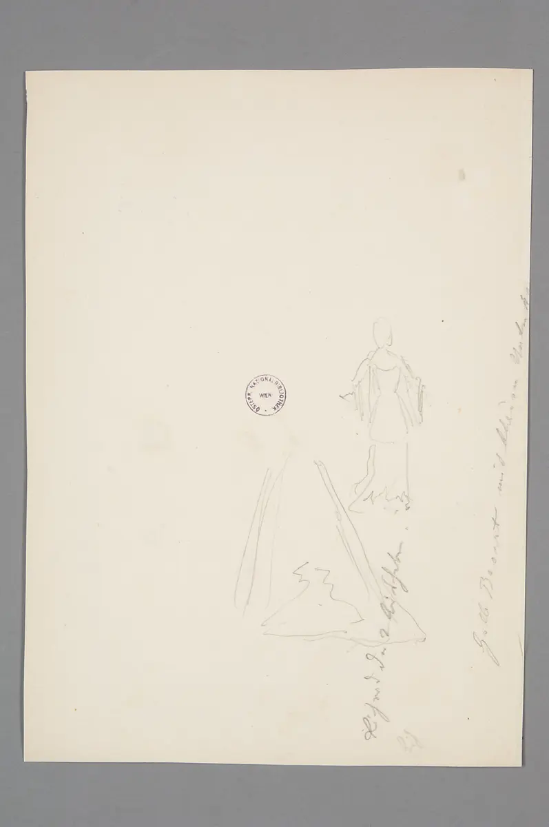 Die Jungfrau von Orleans, Titel der Serie: Figurinen des k.k. Hof-Burgtheaters