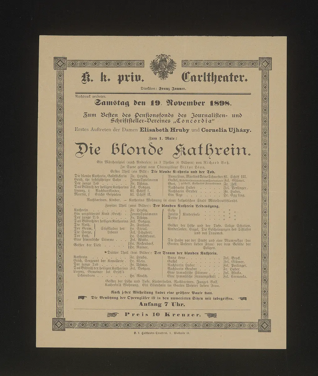 Die blonde Kathrein