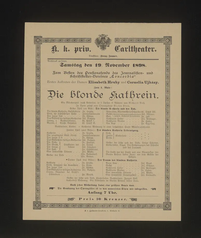 Die blonde Kathrein