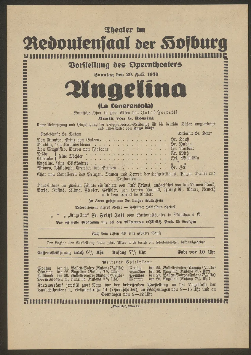 Angelina ( La Cenerentola)