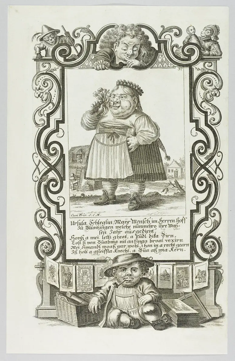 Il Callotto resuscitato oder Neü eingerichtes Zwerchen Cabinett, Ursula Schleglin ...
