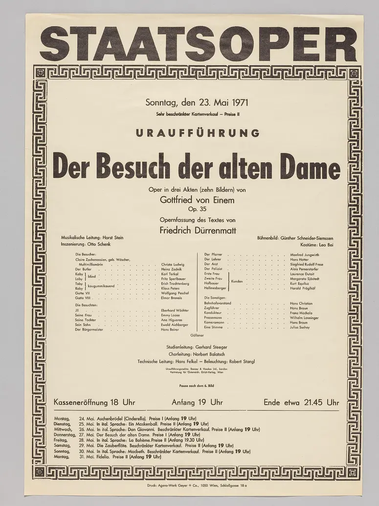 Der Besuch der alten Dame
