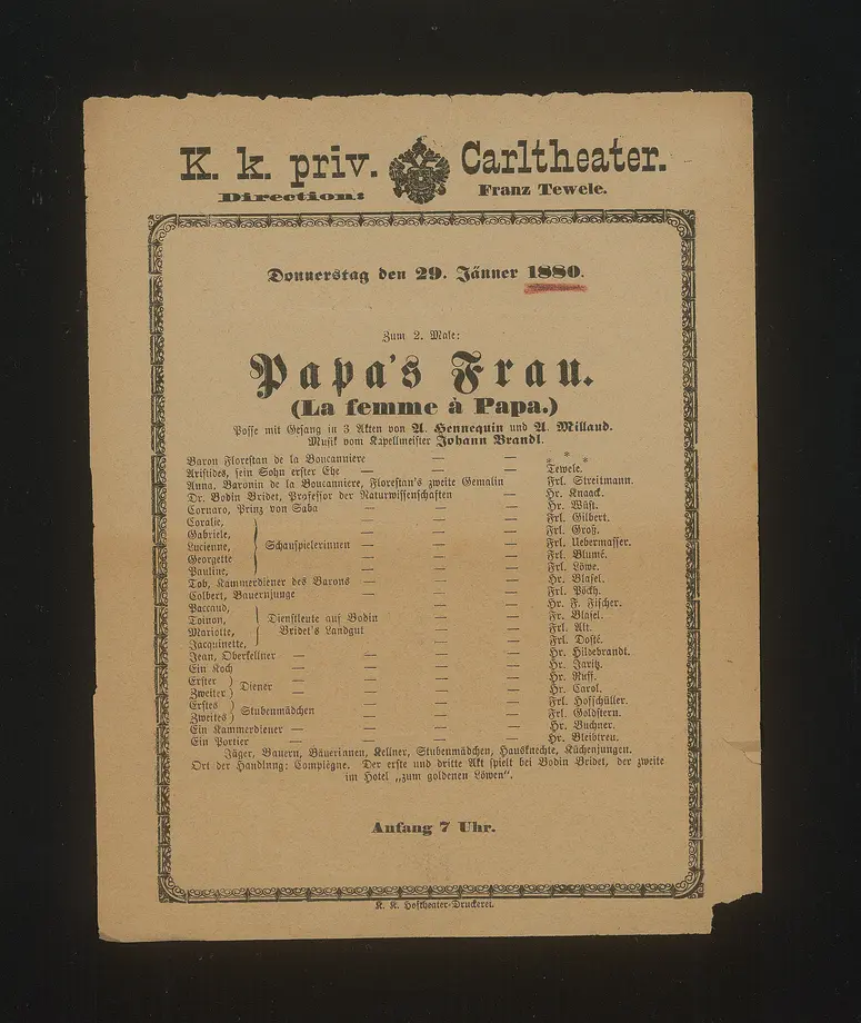 Papa's Frau (La femme à Papa)