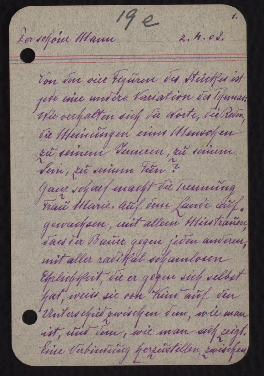 Aufzeichnung