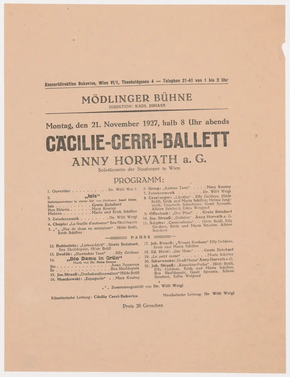 Cäcilie-Cerri-Ballett