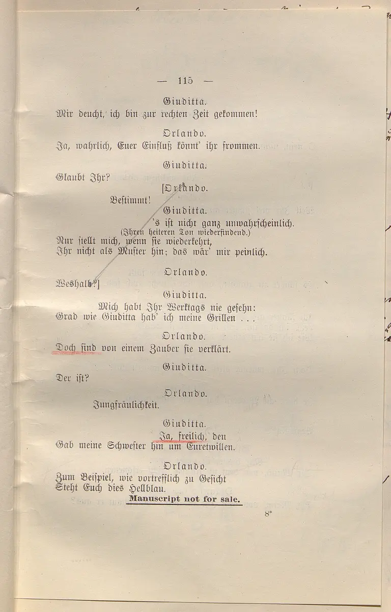 Die Zwillingsschwester.