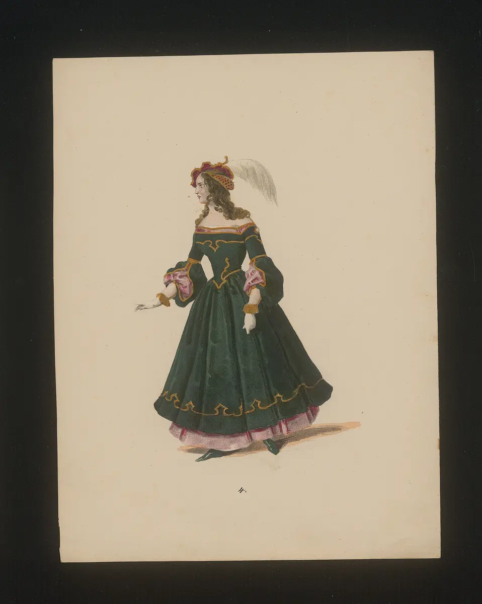 Imelda Lambertazzi, Originaltitel: Imelda de’ Lambertazzi, Titel der Serie: Neue Costume-Sammlung verschiedener Zeiten und Nationen