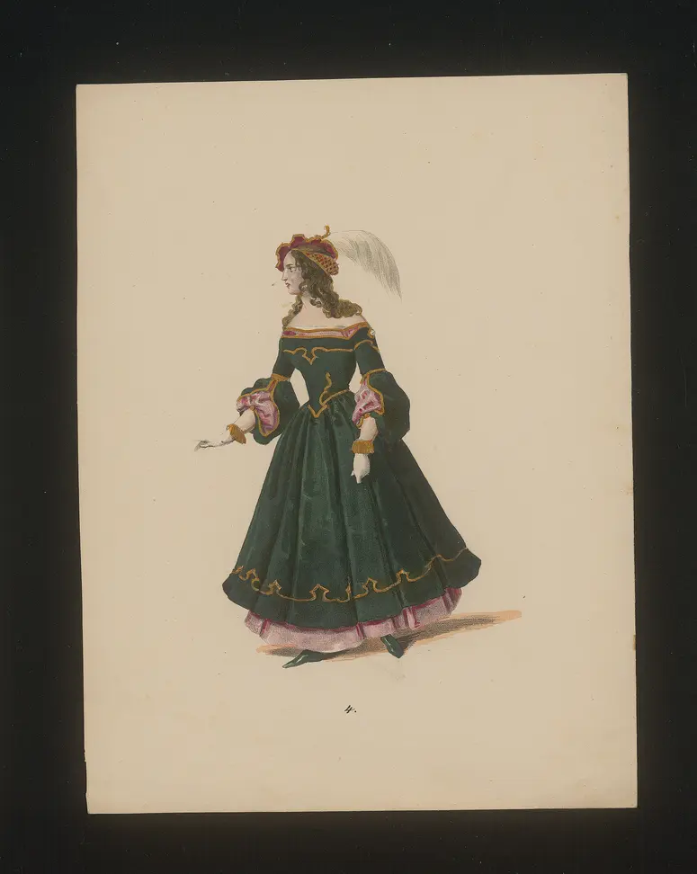 Imelda Lambertazzi, Originaltitel: Imelda de’ Lambertazzi, Titel der Serie: Neue Costume-Sammlung verschiedener Zeiten und Nationen