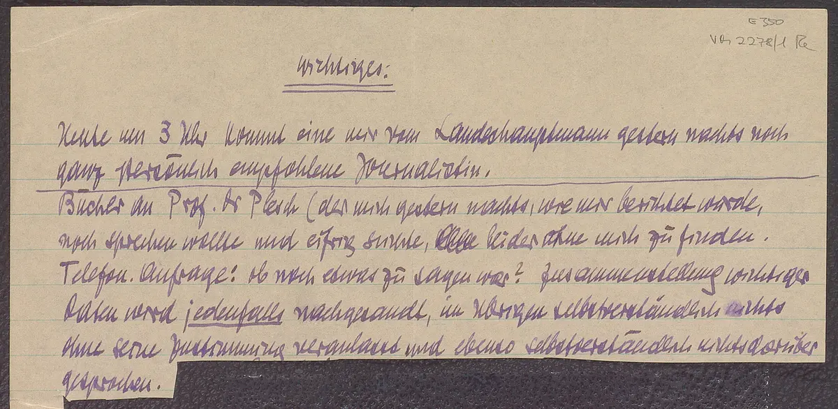 Notizen
