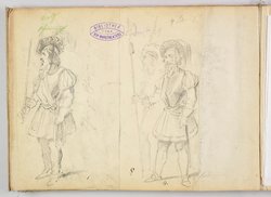 Die Jungfrau von Orleans, Titel der Serie: Figurinen des k.k. Hof-Burgtheaters