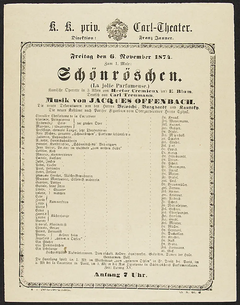 Schönröschen (La jolie Parfumeuse)