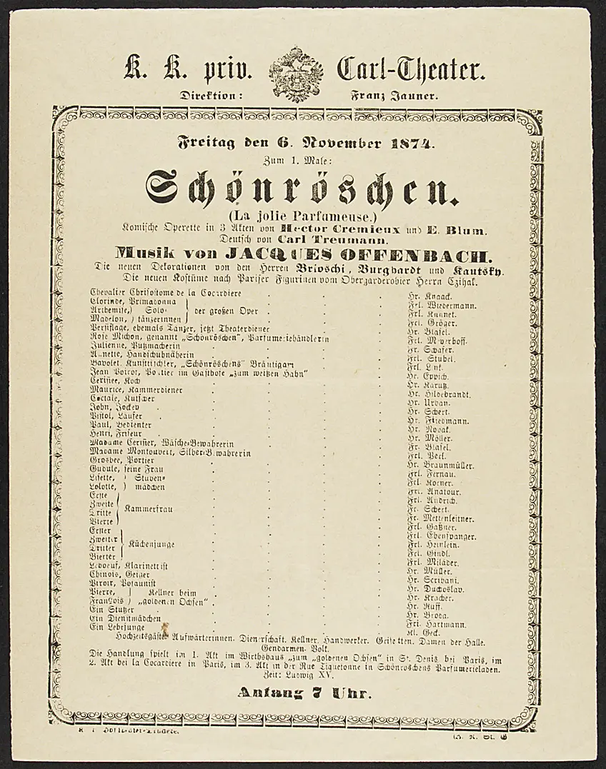 Schönröschen (La jolie Parfumeuse)