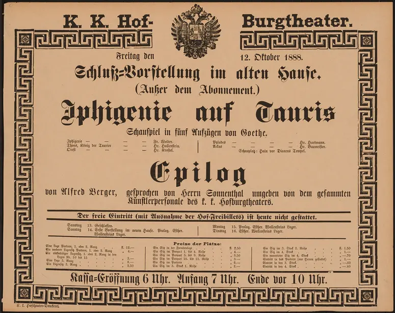 Iphigenie auf Tauris