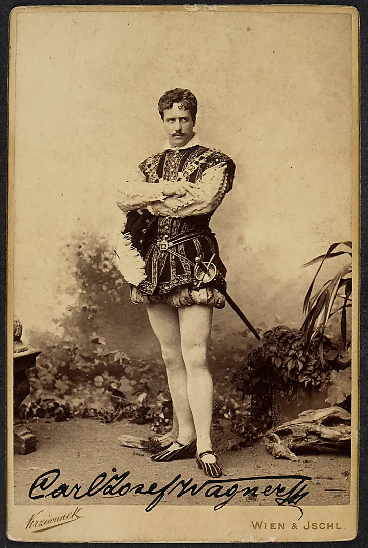 Carl Wagner, Verweis auf Stücktitel: Don Carlos