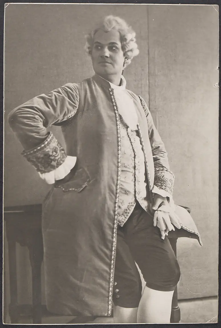 Friedrich Weidemann, Verweis auf Stücktitel: Der Musikant