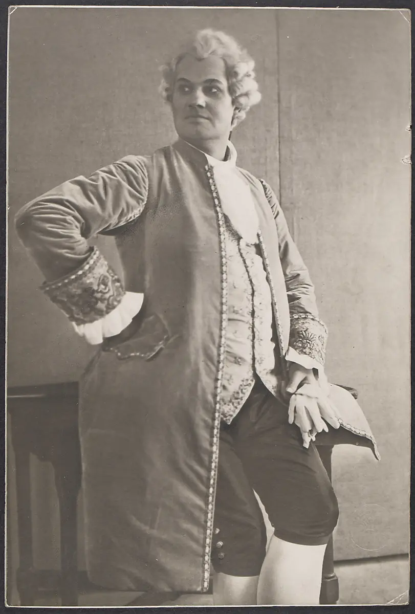 Friedrich Weidemann, Verweis auf Stücktitel: Der Musikant