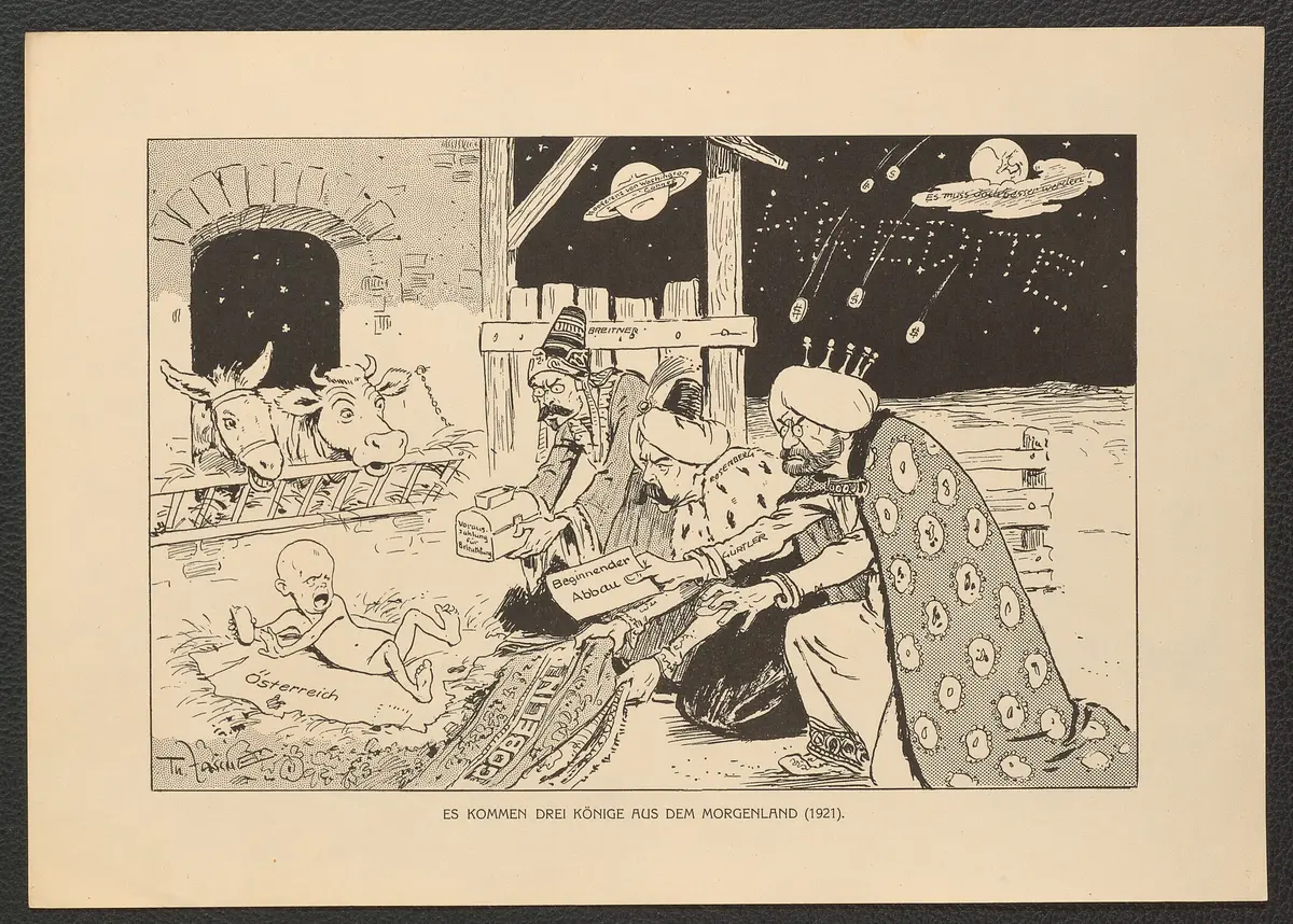 Es kommen drei Könige aus dem Morgenland. (1921), Titel der Serie: Theo Zasche's Lachendes Wien