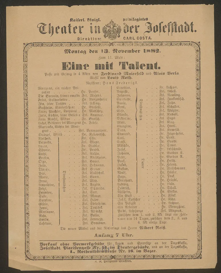 Eine mit Talent