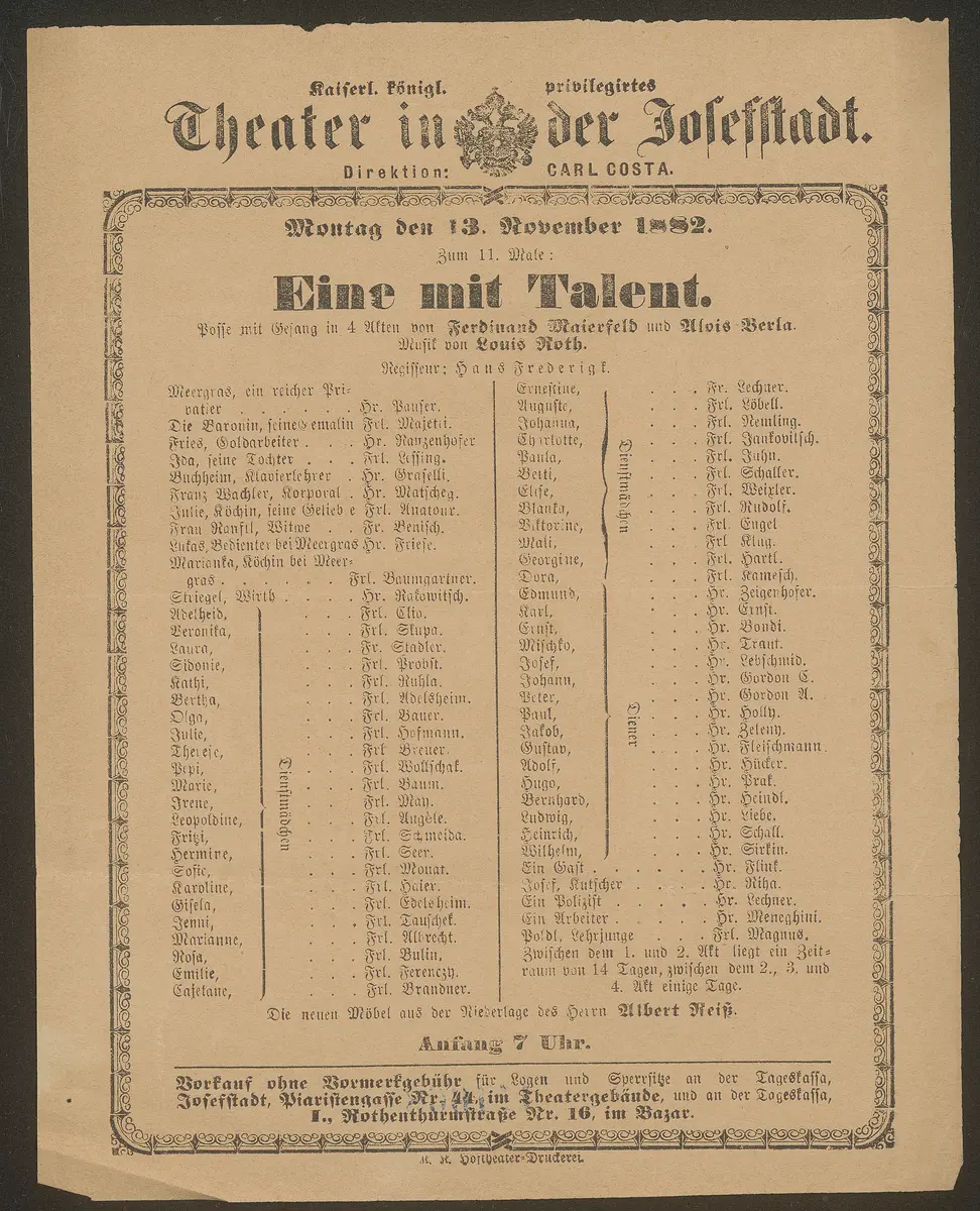 Eine mit Talent