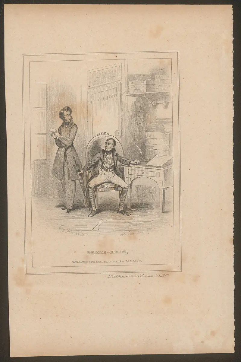L'interieur d'un bureau