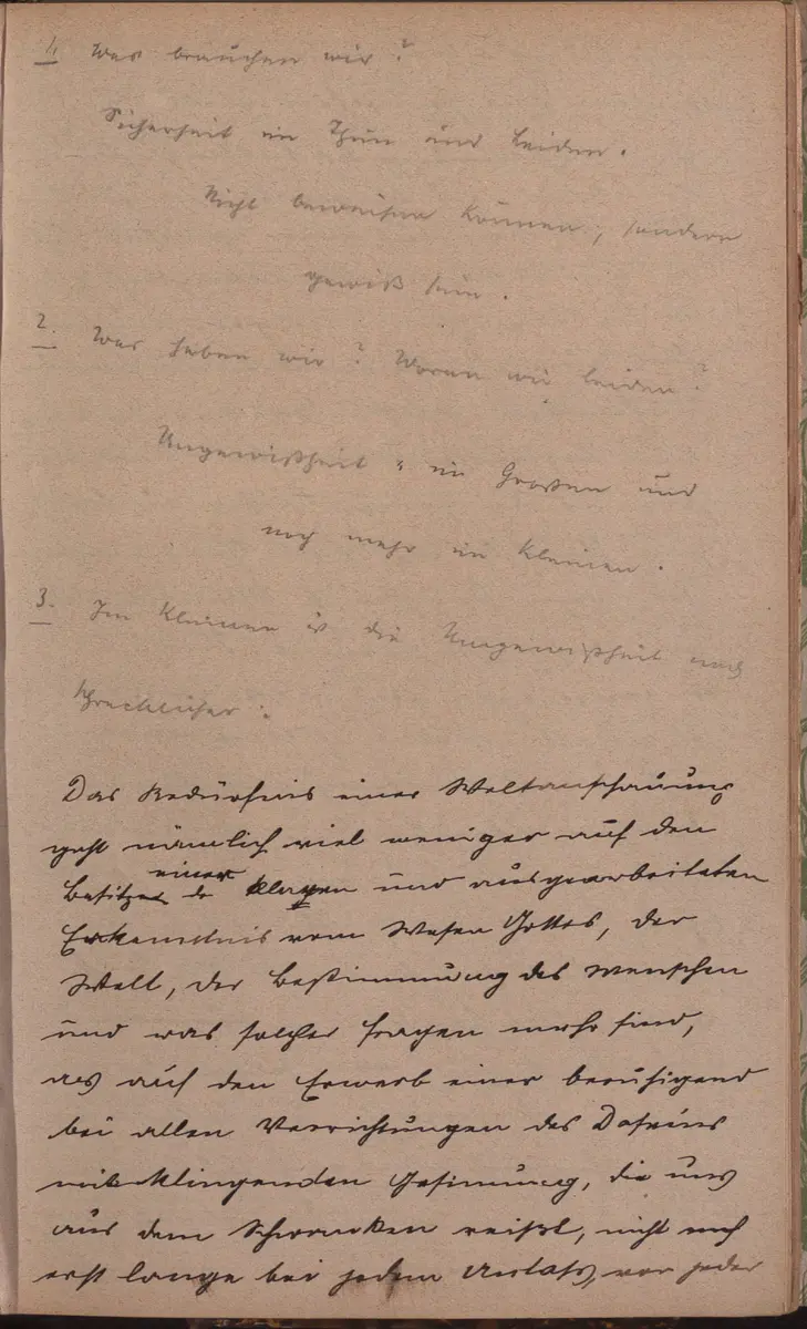 Aufzeichnung