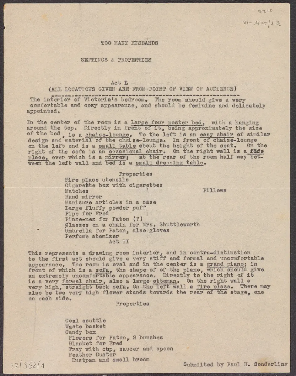 Victoria (Too many husbands)