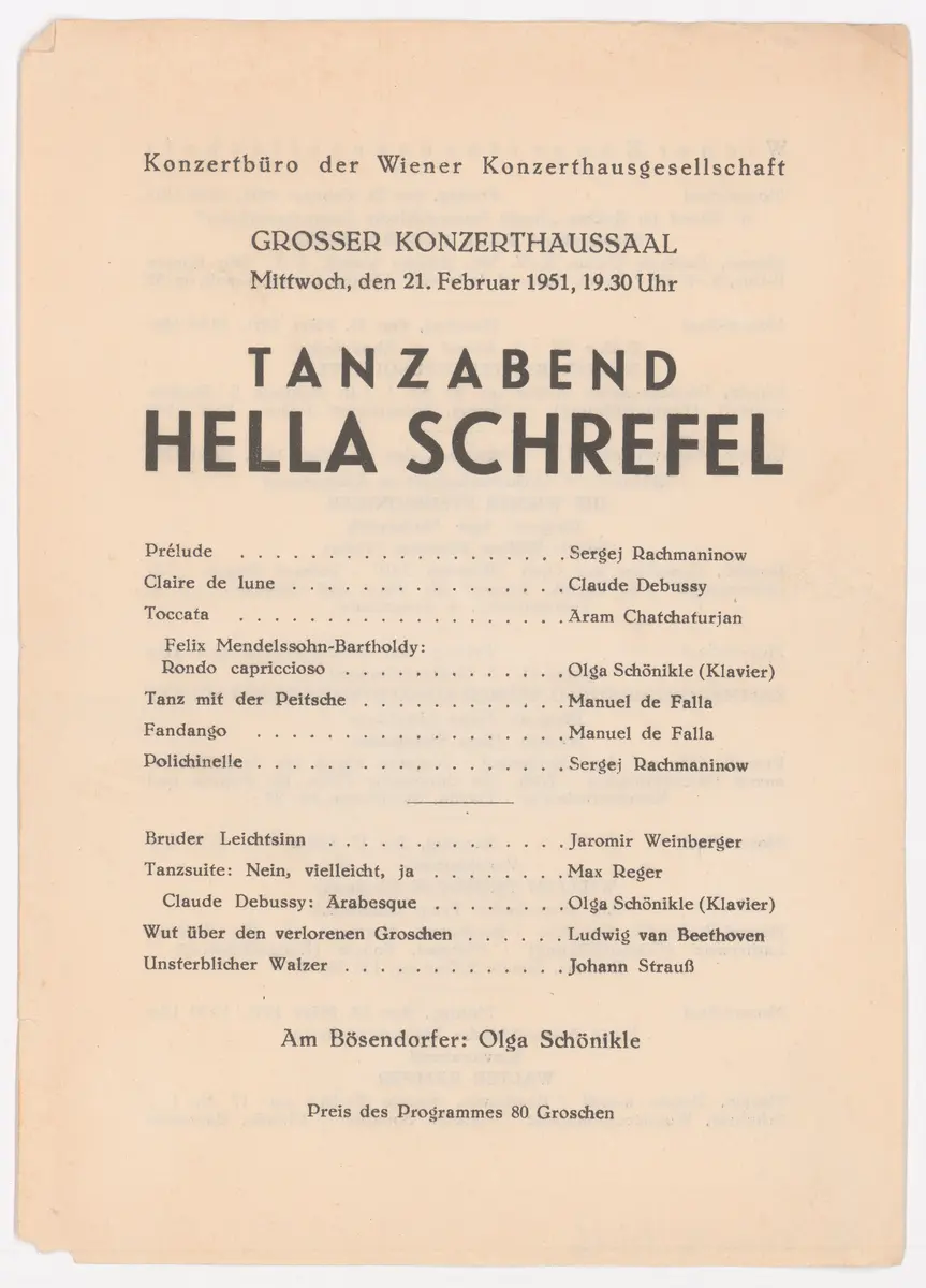 Tanzabend Hella Schrefel