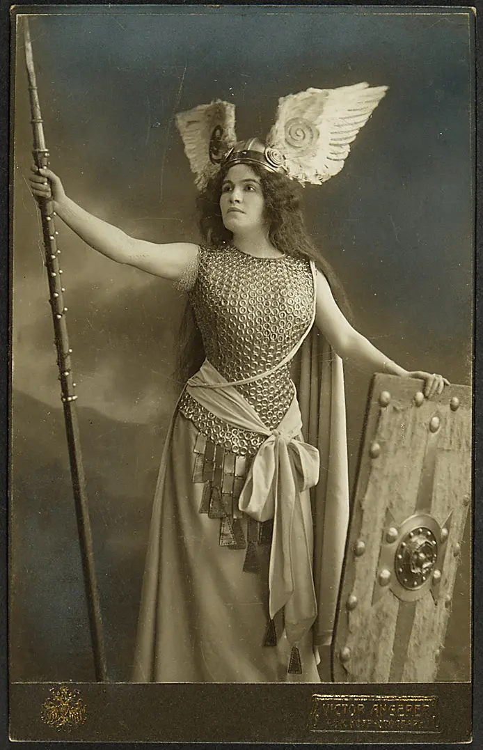 Madame Charles Cahier, Verweis auf Stücktitel: Die Walküre