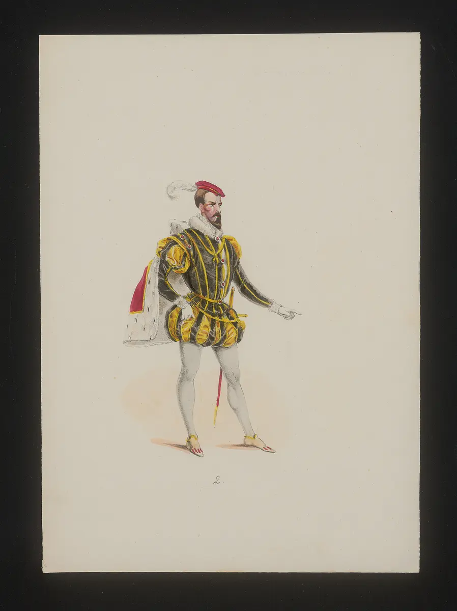 Ernani, Alternativtitel: Hernani, Titel der Serie: Neue Costume-Sammlung verschiedener Zeiten und Nationen