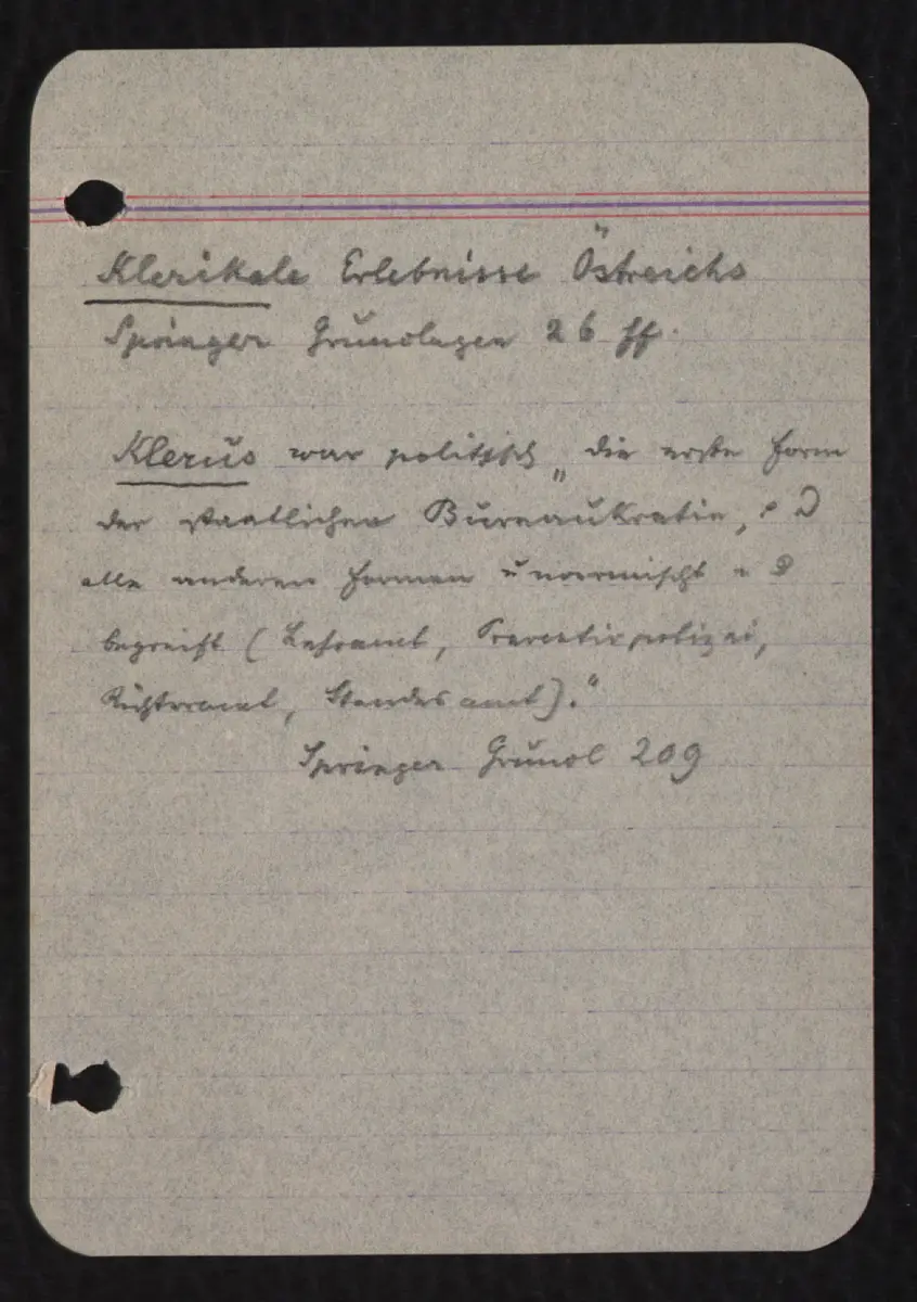 Skizzenbuch I / Österreich I