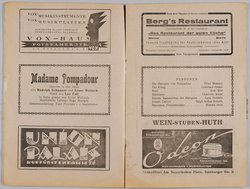 Madame Pompadour, Name der Zeitschrift: Der Souffleur der Meinhard-Bernauer-Bühnen