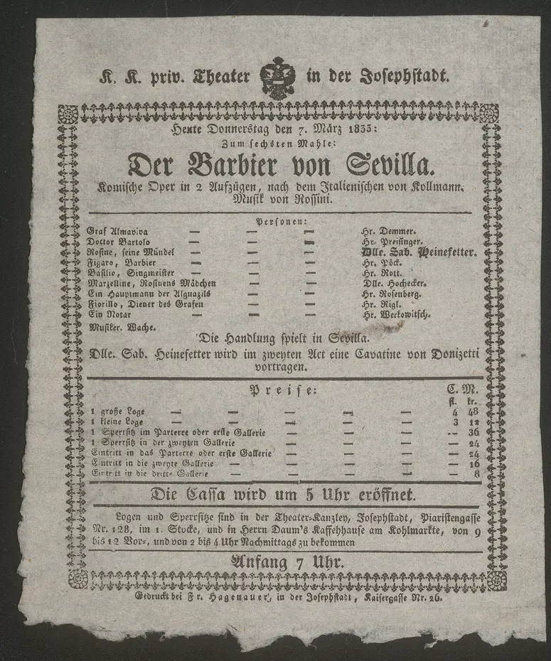Der Barbier von Sevilla