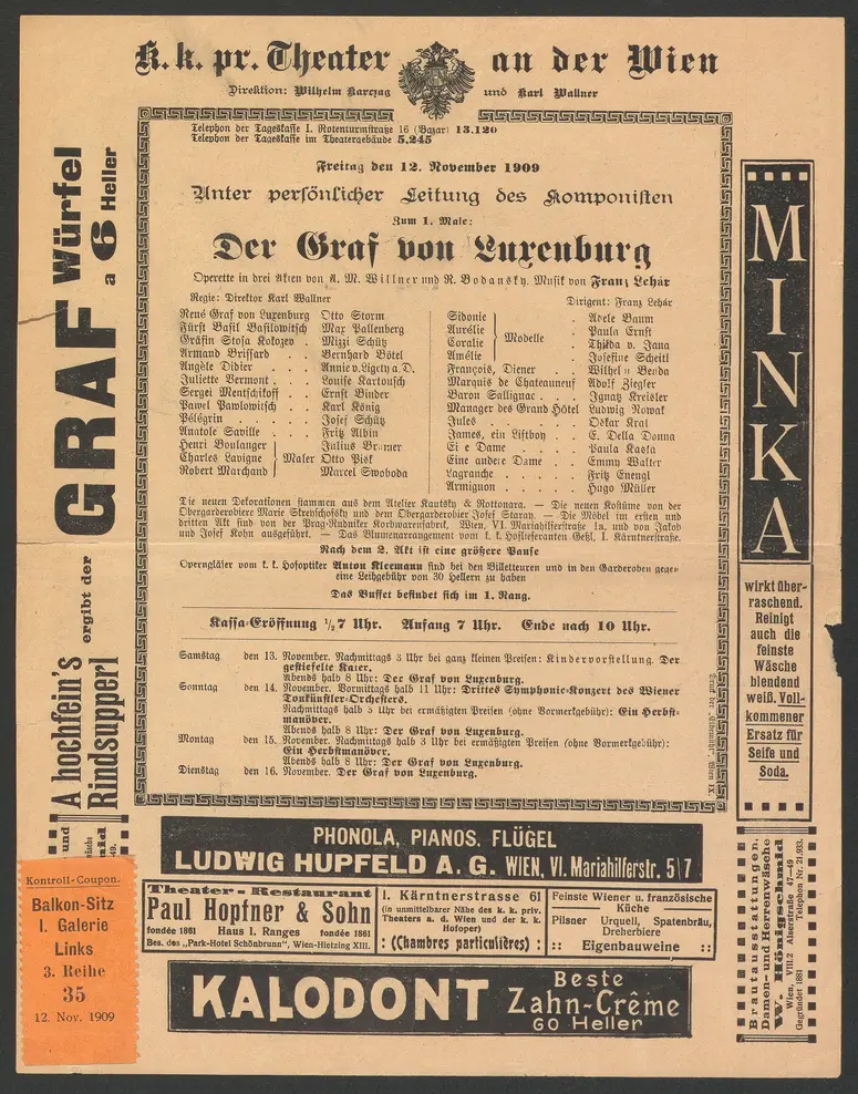 Der Graf von Luxemburg