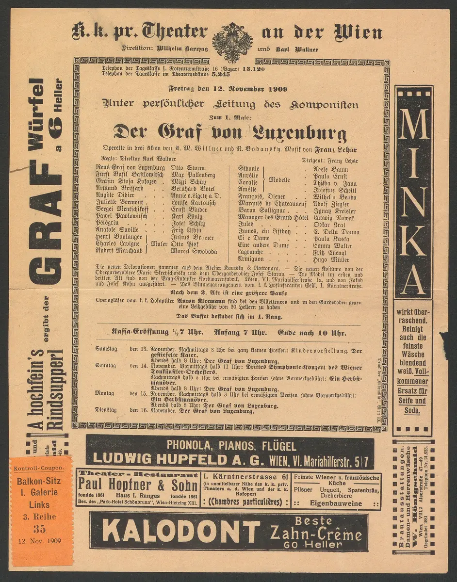 Der Graf von Luxemburg