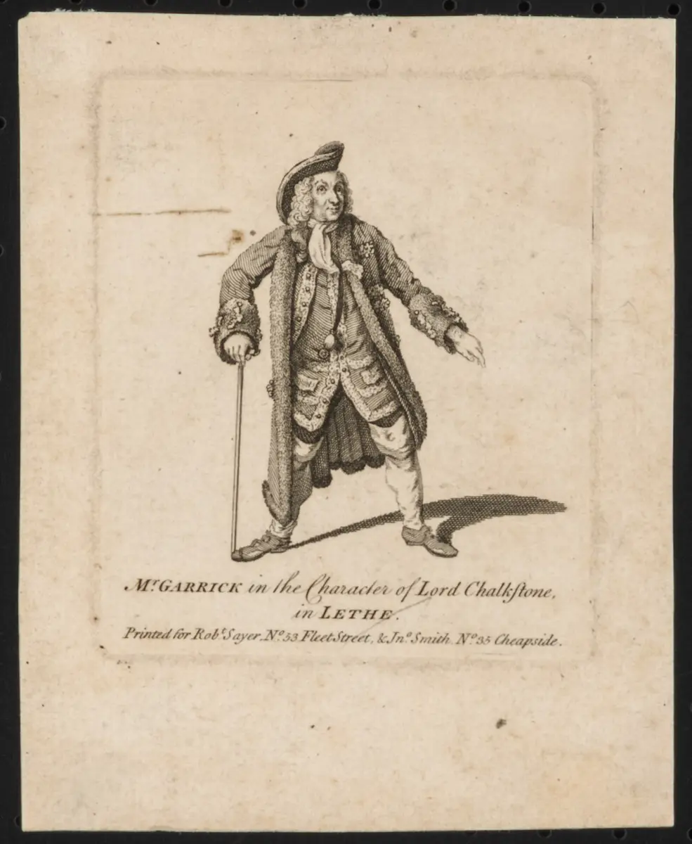 David Garrick, Untertitel: Lethe