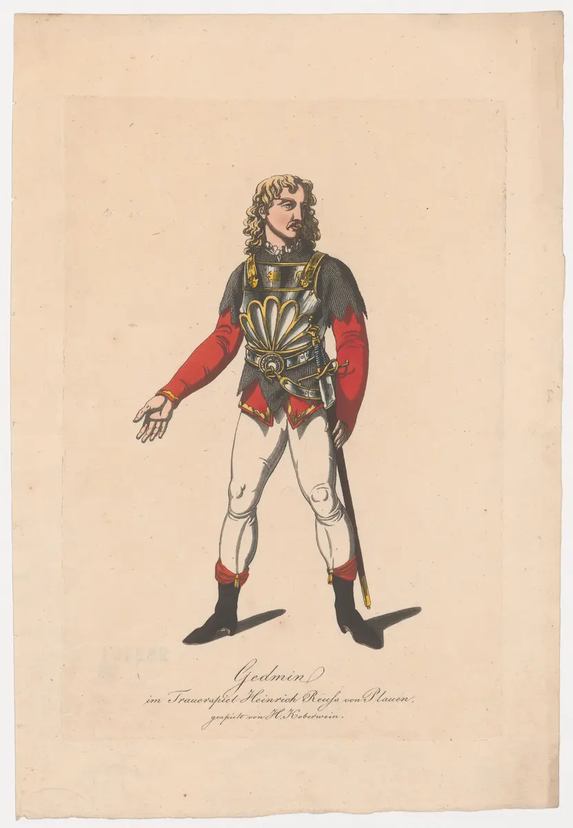 Josef Koberwein, Verweis auf Stücktitel: Heinrich Reuß von Plauen