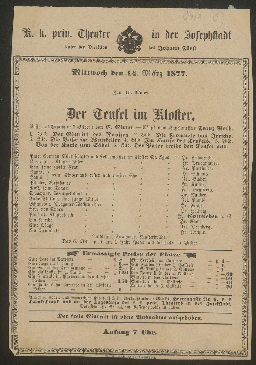 Der Teufel im Kloster