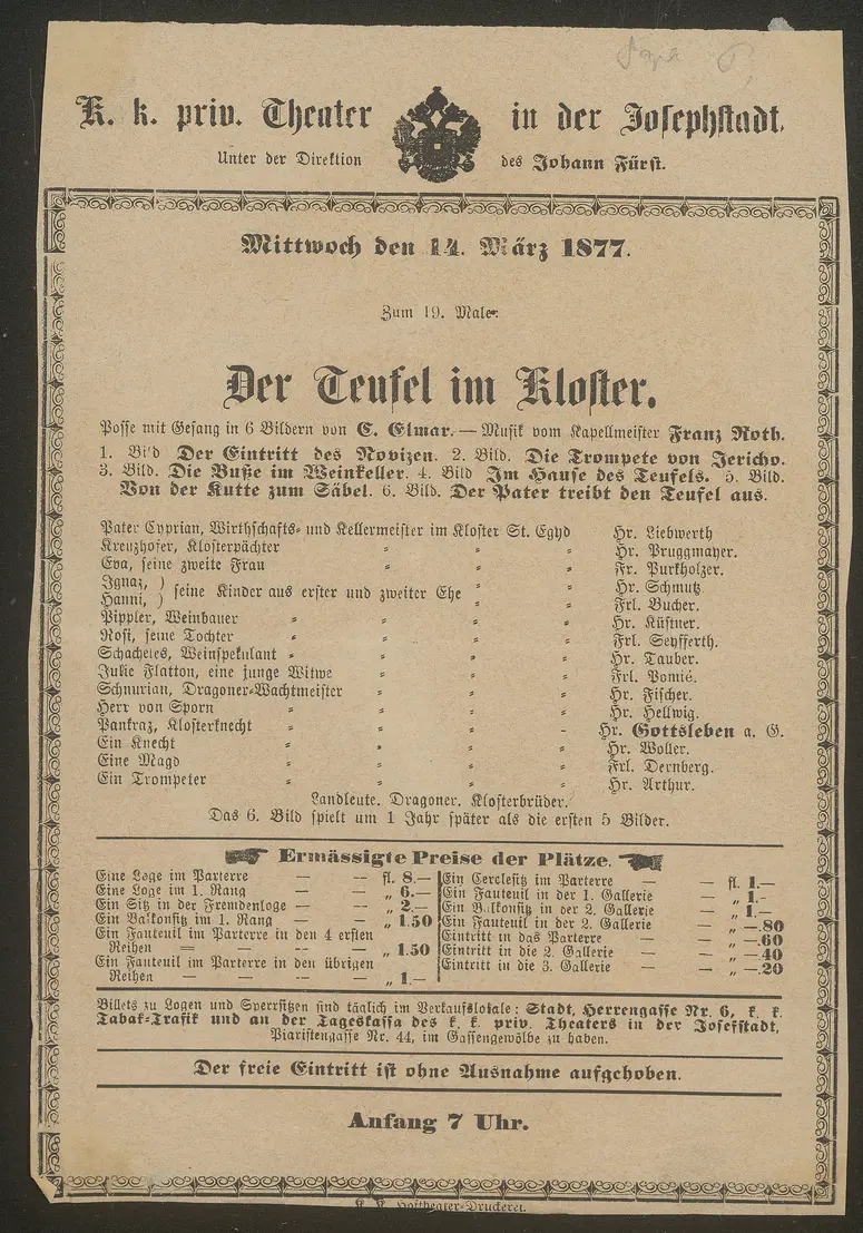 Der Teufel im Kloster
