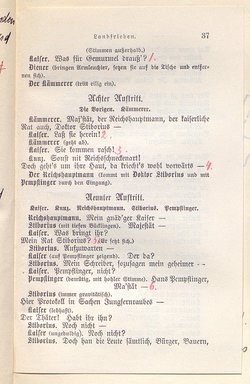 Landfrieden. Deutsche Komödie in drei Aufzügen