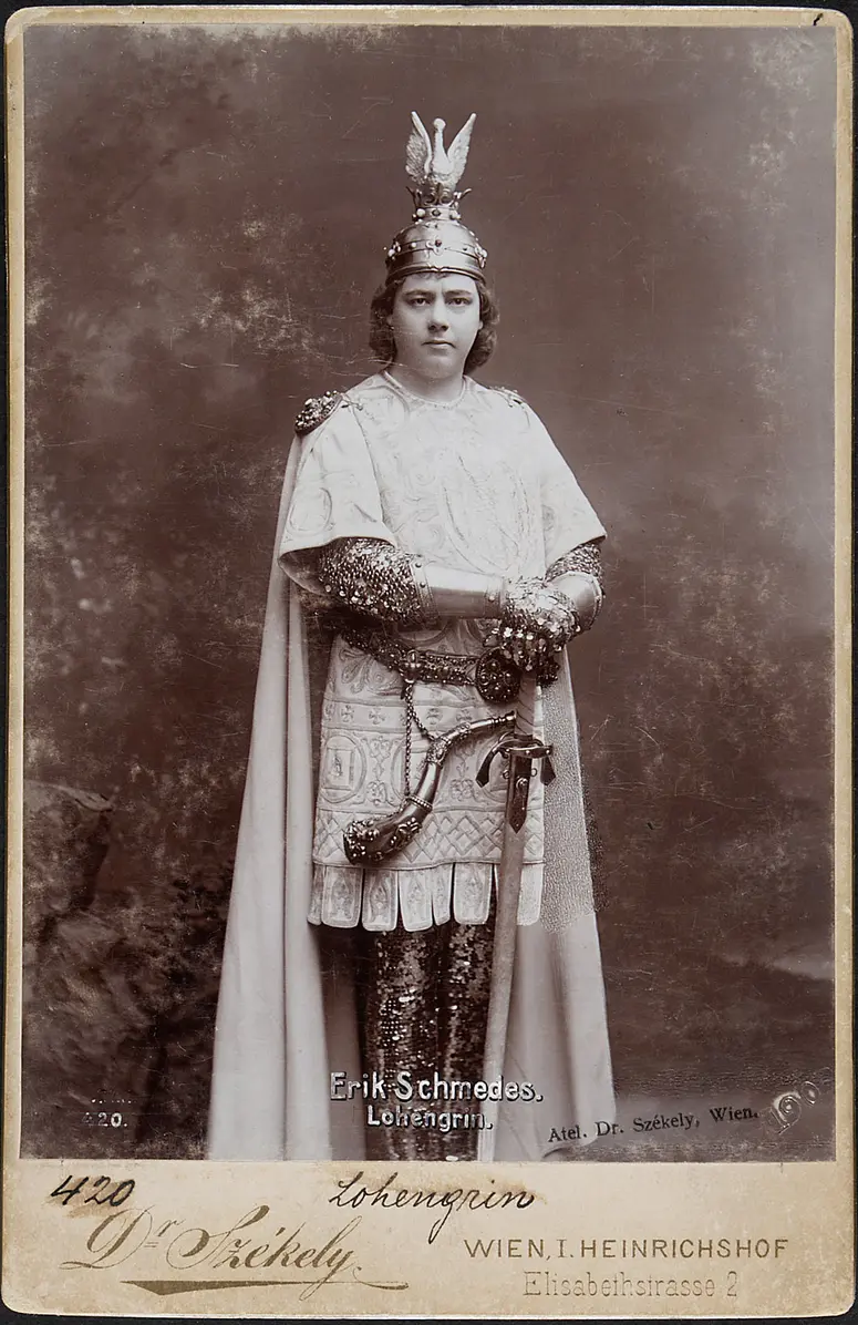 Erik Schmedes, Verweis auf Stücktitel: Lohengrin