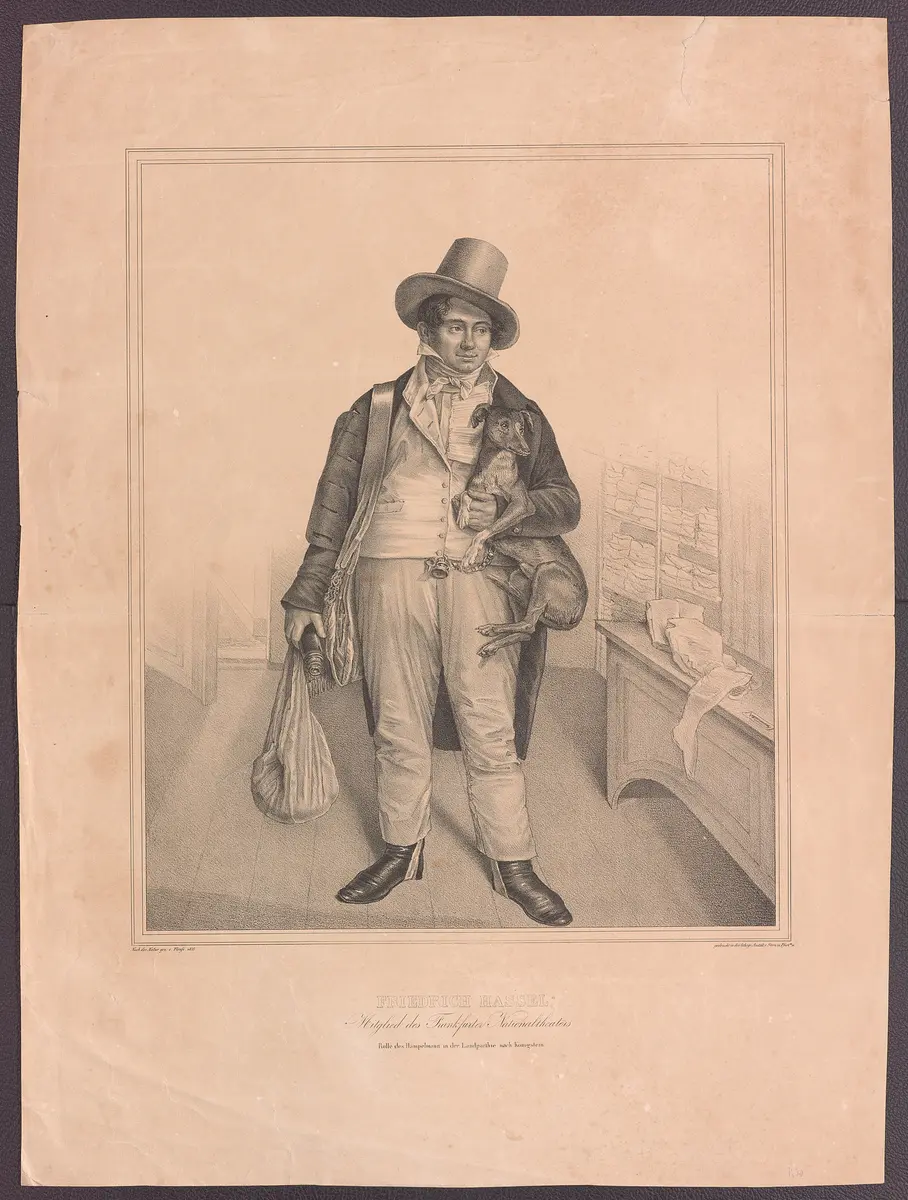 Friedrich Samuel Hassel, Verweis auf Stücktitel: Die Landpartie nach Königstein