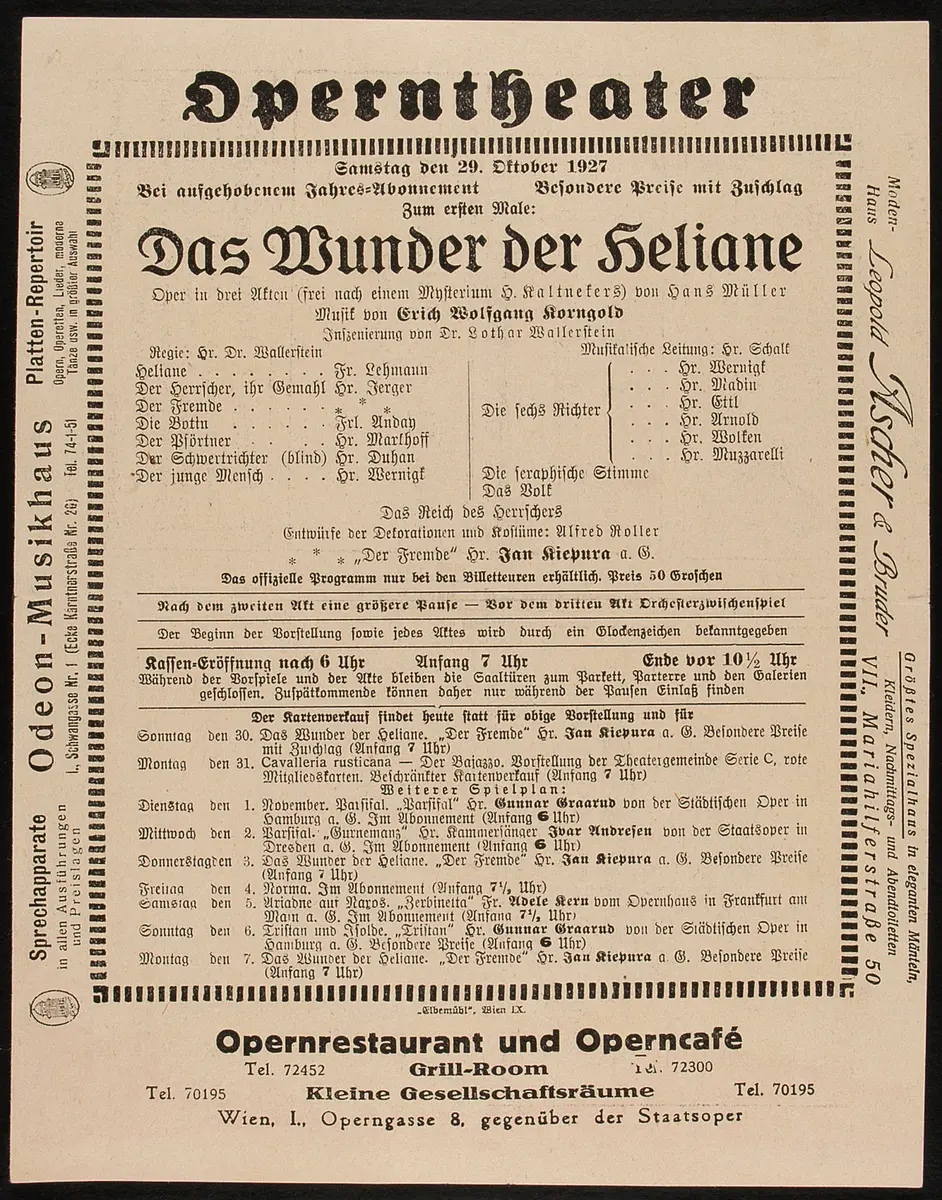 Das Wunder der Heliane