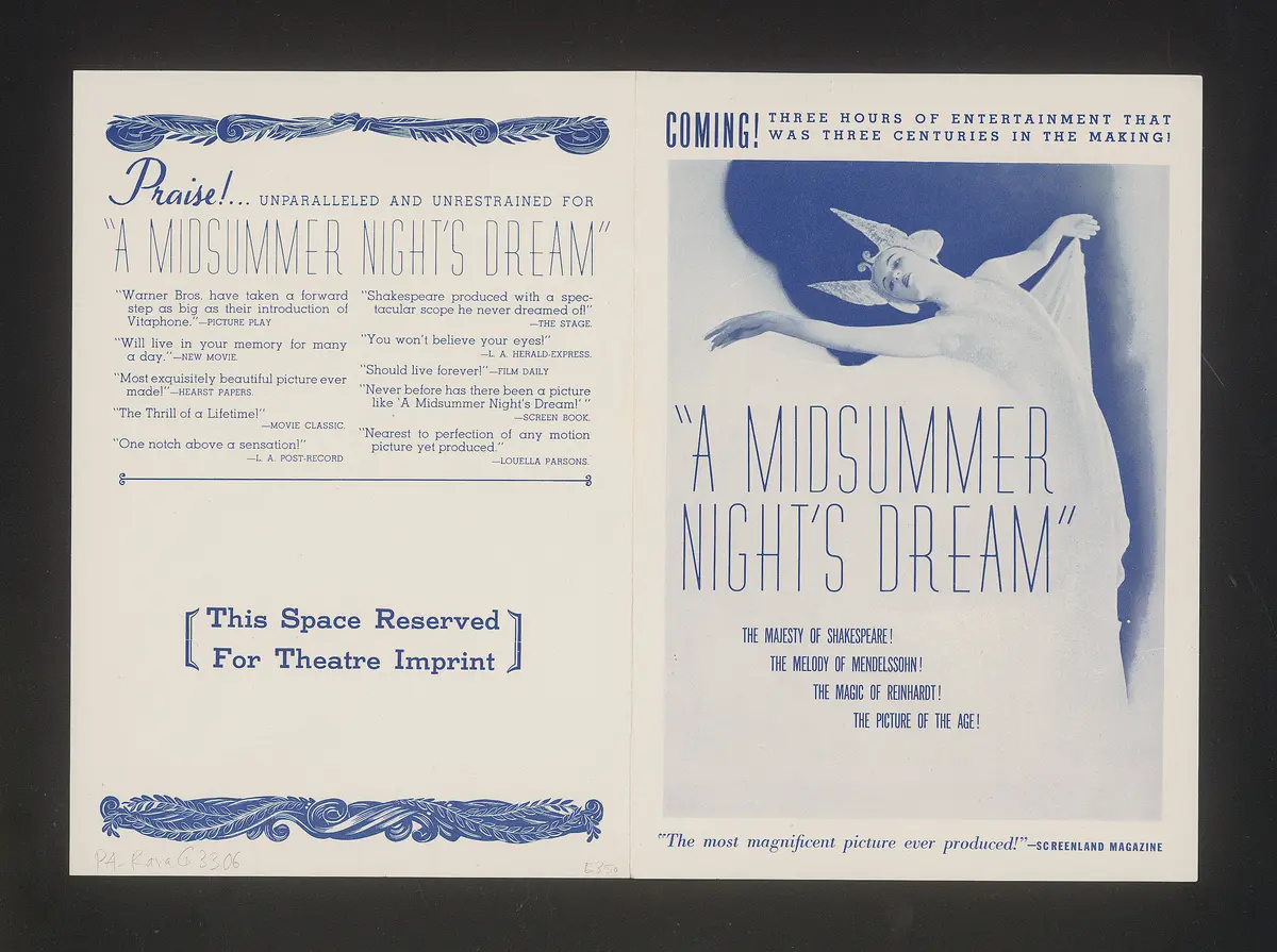 Ein Sommernachtstraum (A Midsummer Night's Dream)
