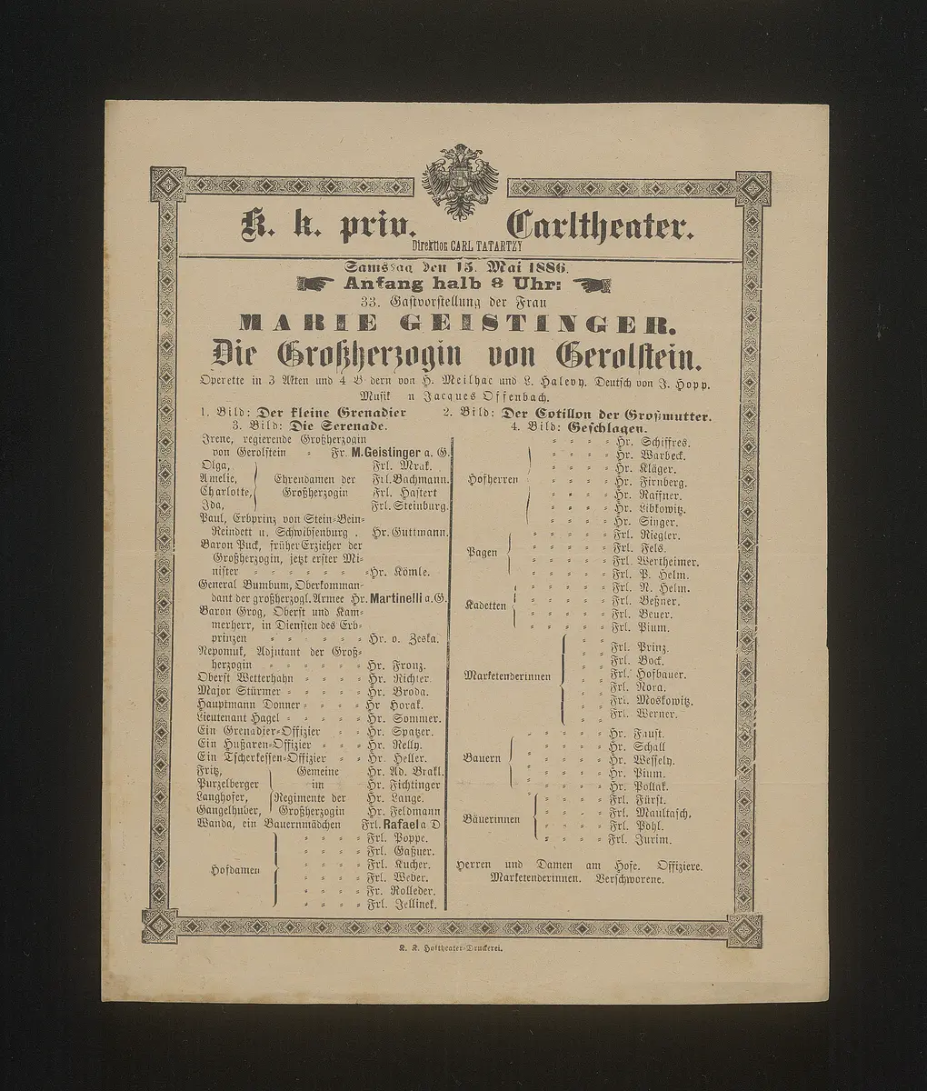 Die Großherzogin von Gerolstein