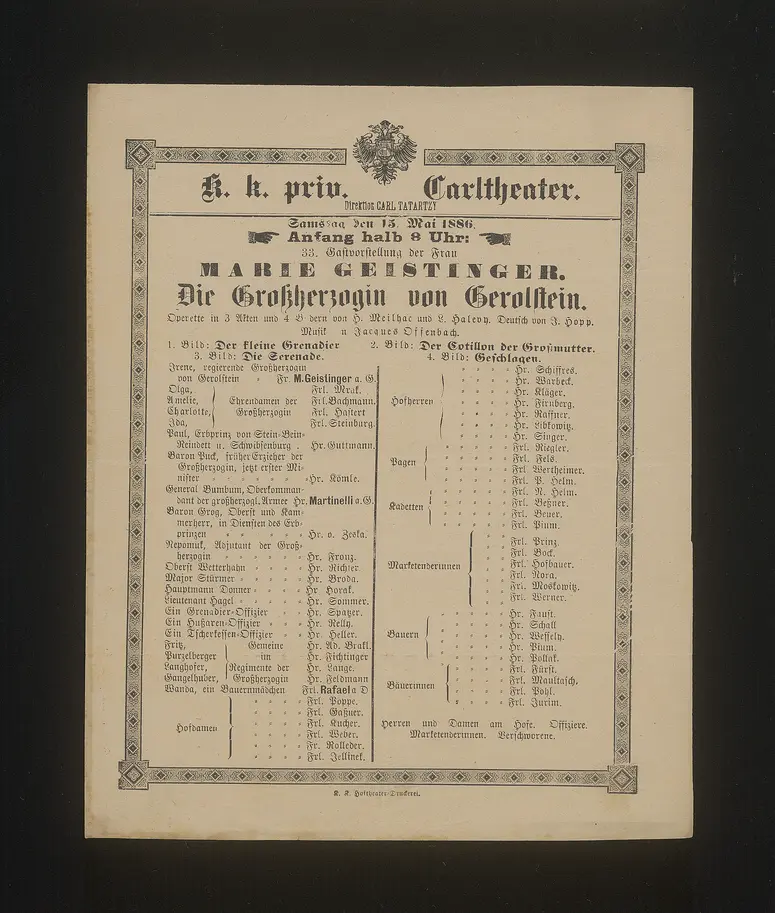 Die Großherzogin von Gerolstein